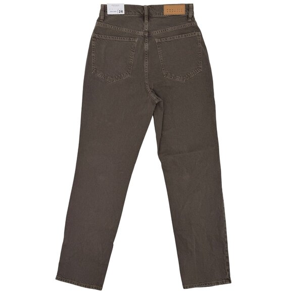 NWT PacSun Dad Jean Straight Leg Moss Green Jeans 26 | Skater Grunge Streetwear - Picture 7 of 16